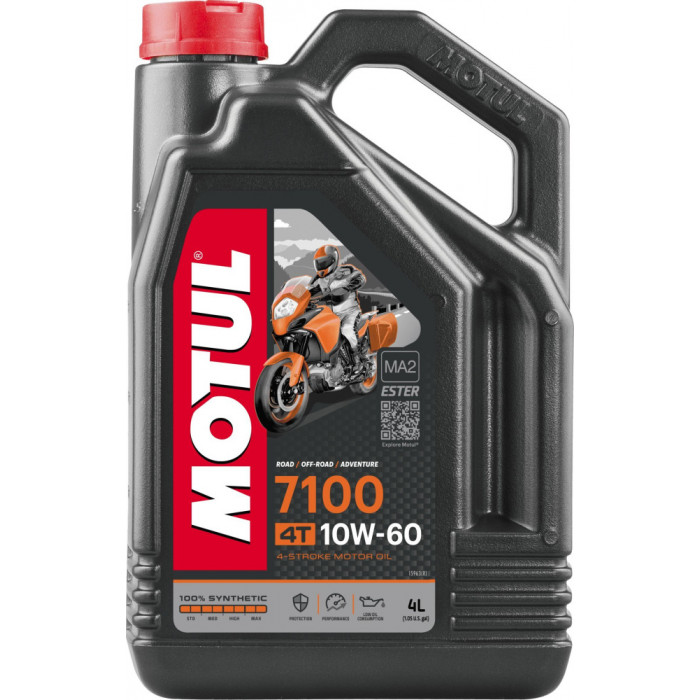 Моторное масло MOTUL 7100 4T 10W60 4X4л