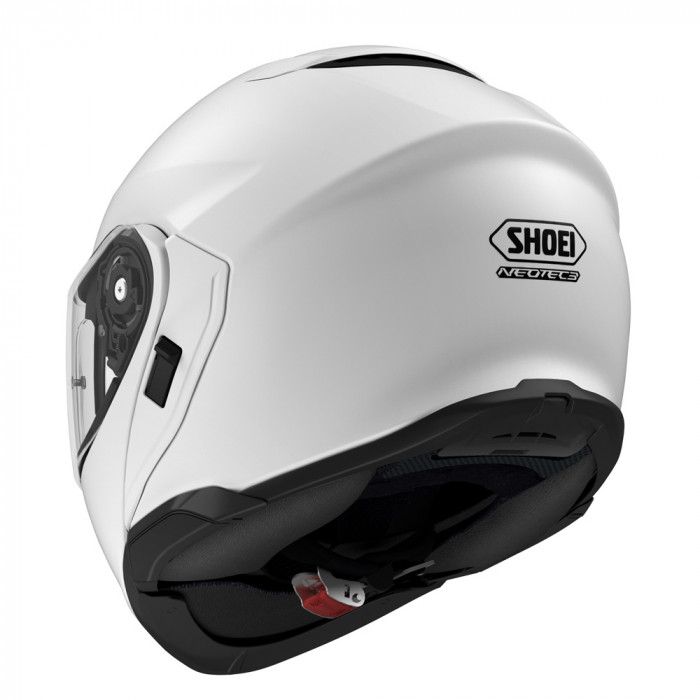 Мотошлем SHOEI NEOTEC III PLAIN сертификация ECE 22.06 белый, 2XL, глянцевый, белый