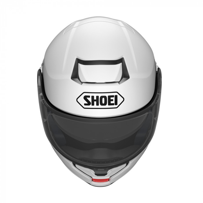 Мотошлем SHOEI NEOTEC III PLAIN сертификация ECE 22.06 белый, 2XL, глянцевый, белый
