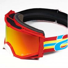 [ARIETE] Очки 8K TOP FLUO, цвет Красный, затемненные