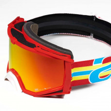 [ARIETE] Очки 8K TOP FLUO, цвет Красный, затемненные