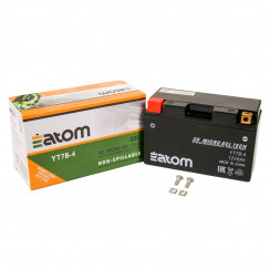 Мото аккумулятор ATOM YT7B-BS (YT7B-4) GEL гелевый