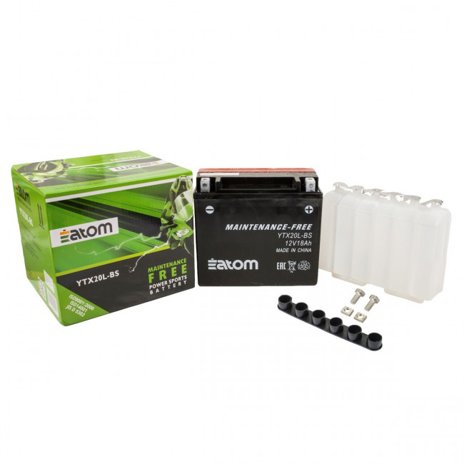 Мото аккумулятор YTX20L-BS MF