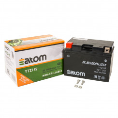 Мото аккумулятор ATOM YTZ14S GEL гелевый