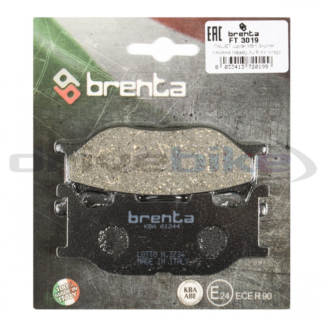 Тормозные колодки FT 3019 Organic