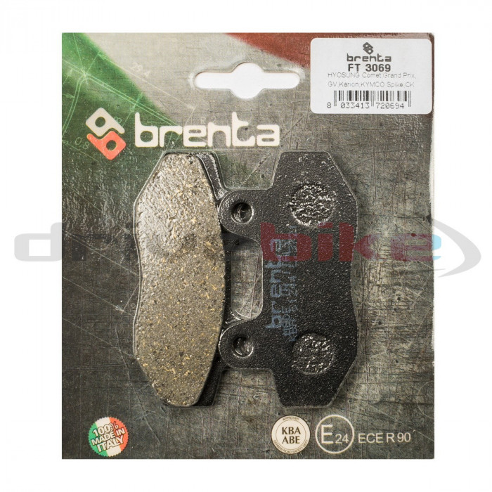 Тормозные колодки Brenta FT 3069 Organic