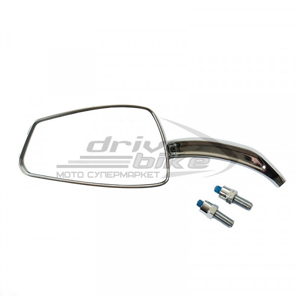 Зеркало универсальное CRUISER CHROME 10 мм левое