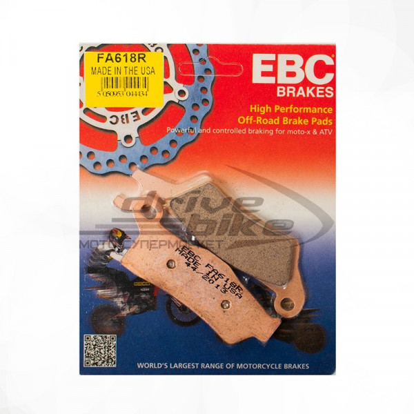 Тормозные колодки FA618R