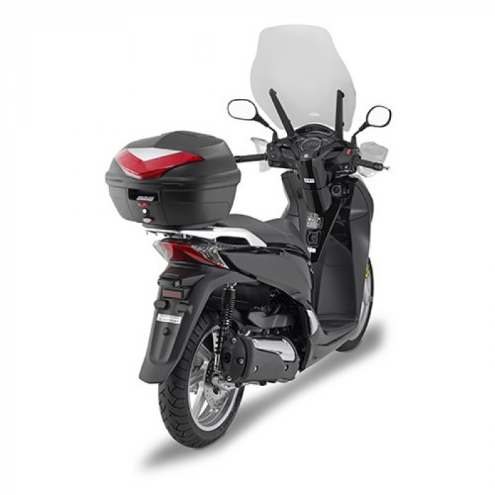 Кофр центральный KAPPA K355N Monolock 35л пластиковый, цвет Черный