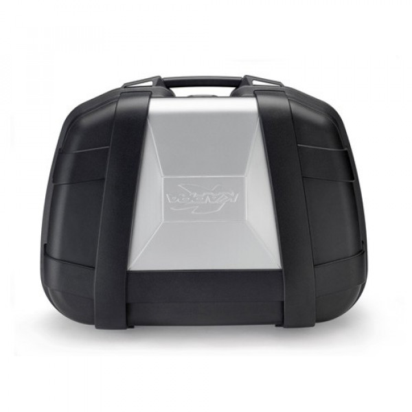 Кофр центральный KGR52 Monokey 52л пластиковый, цвет Черный/Серебристый