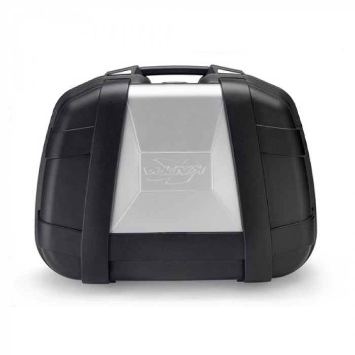 Кофр центральный KAPPA KGR52 Monokey 52л пластиковый, цвет Черный/Серебристый