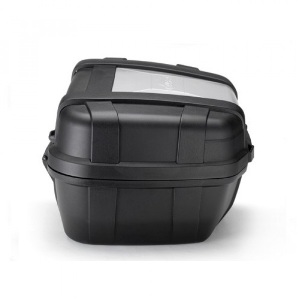 Кофр центральный KGR52 Monokey 52л пластиковый, цвет Черный/Серебристый