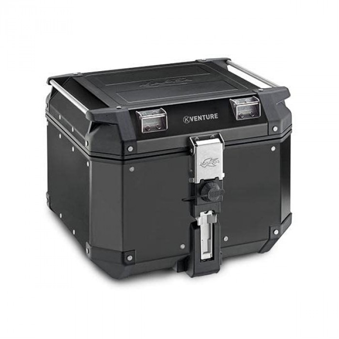 Кофр центральный KAPPA KVE42B Monokey K-VENTURE 42 л BLACK LINE алюминиевый, черный, цвет Черный