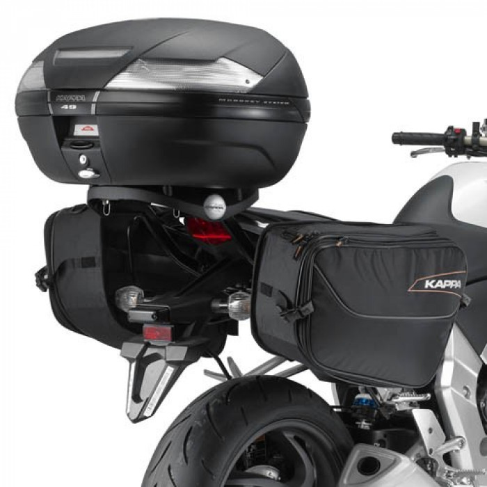Крепеж боковых кофров KAPPA TE1101K для HONDA CB1000R (2008-2013), цвет Черный