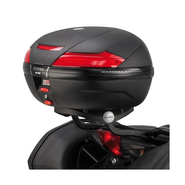 Крепеж центрального кофра KZ267 для HONDA VFR1200F (2010-2016), цвет Черный