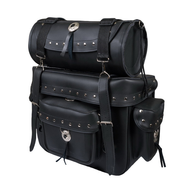 Кофр задний для мотоцикла PROUD TO RIDE SB538.01, цвет Черный