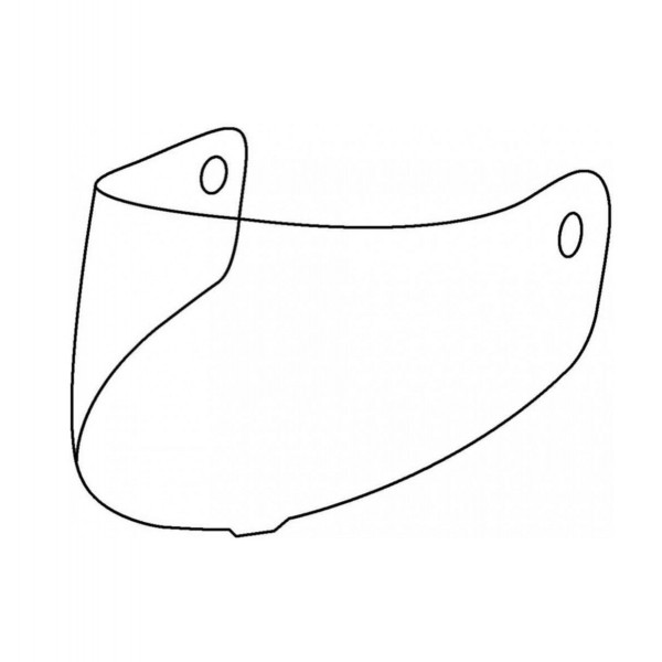 Визор COVERT FX (KDS-F-01), цвет Бесцветный, прозрачный