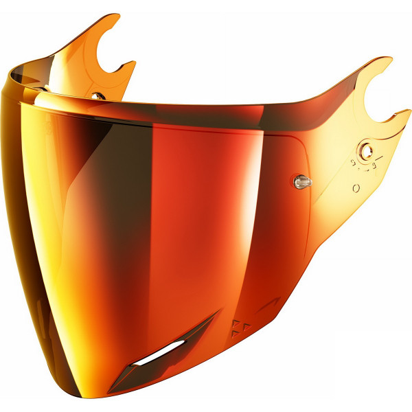 Визор RS JET, цвет Красный, зеркальный