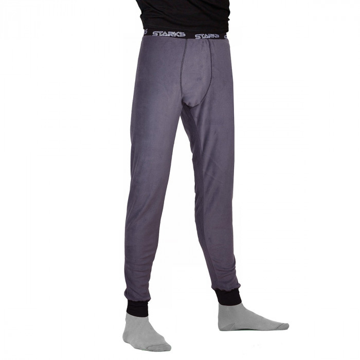 Кальсоны мужские Starks Warm Fleece pants, цвет Серый, Размер S