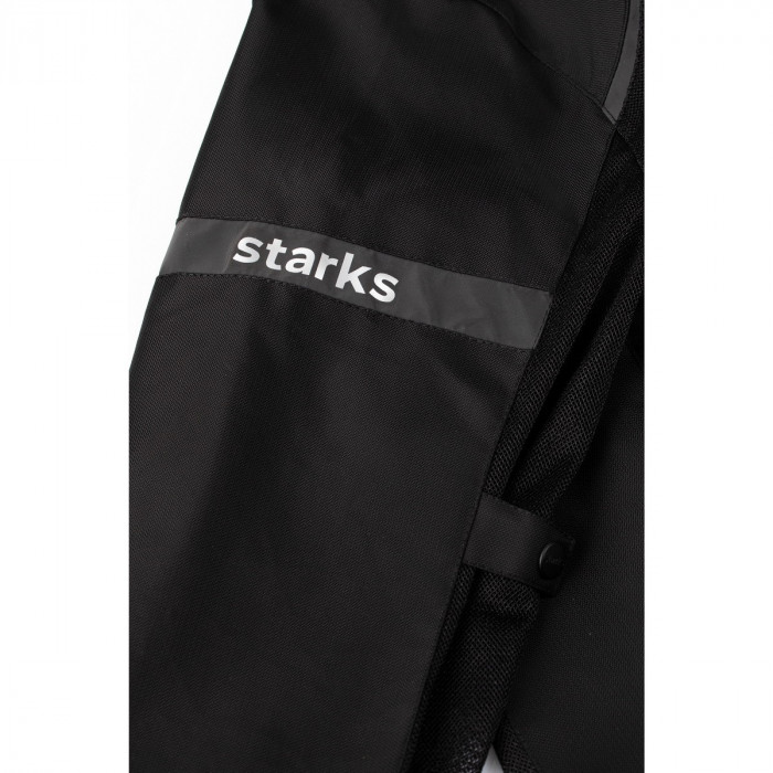 Мотокуртка Starks AIR SHELL текстиль, цвет Черный, Размер M