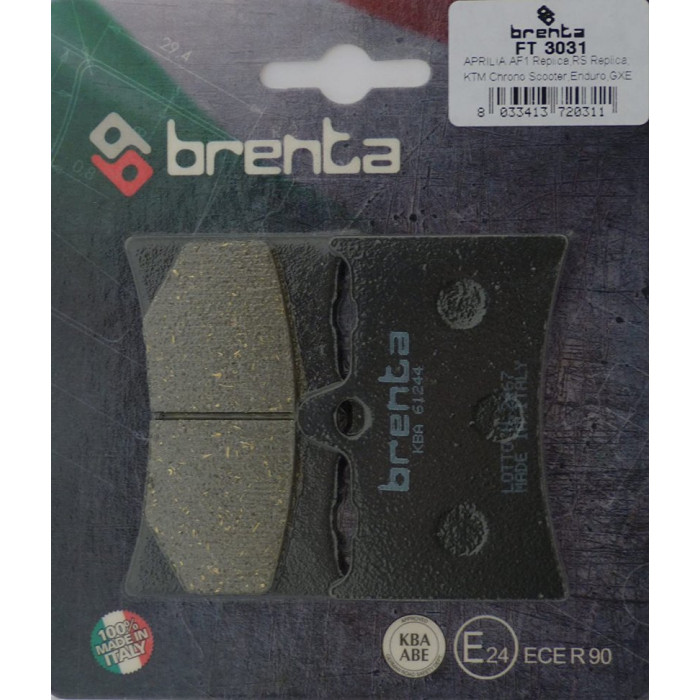 Тормозные колодки Brenta FT 3031 Organic