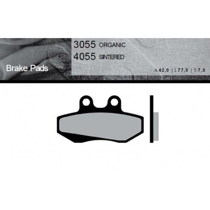 Тормозные колодки Brenta FT 3055 Organic