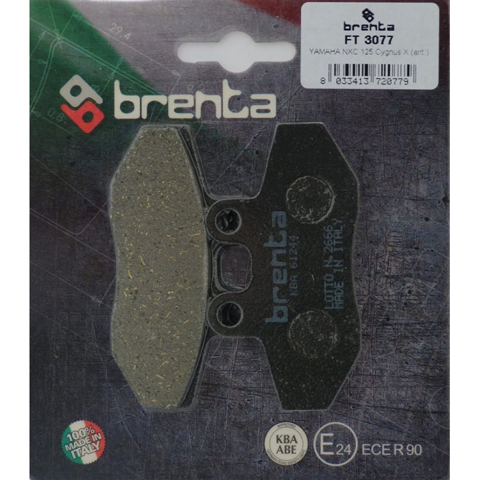 Тормозные колодки Brenta FT 3077 Organic