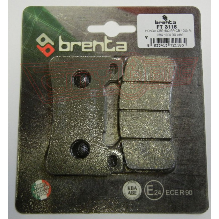 Тормозные колодки Brenta FT 3116 Organic