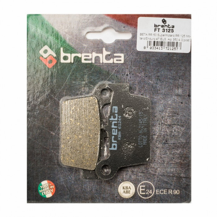 Тормозные колодки Brenta FT 3125 Organic