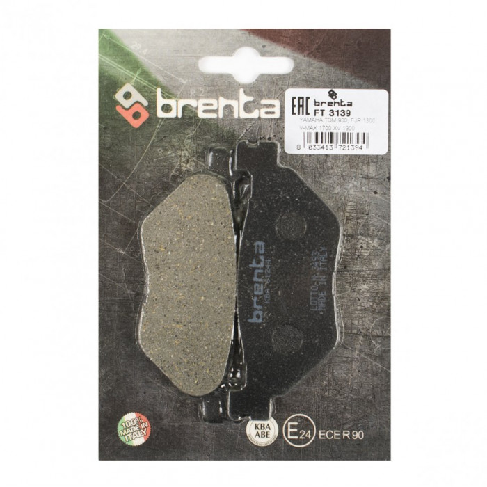 Тормозные колодки Brenta FT 3139 Organic