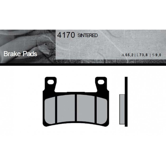 Тормозные колодки Brenta FT 4170 Sintered