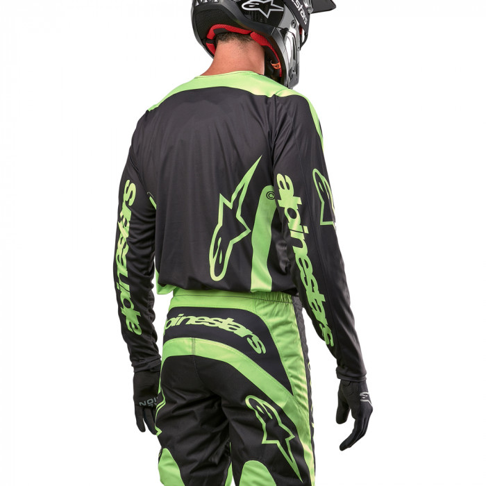 Джерси Alpinestars Fluid Lurv, черно-желтый, размер L