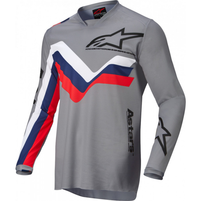 Джерси Alpinestars RACER BRAAP JERSEY, серый, размер M