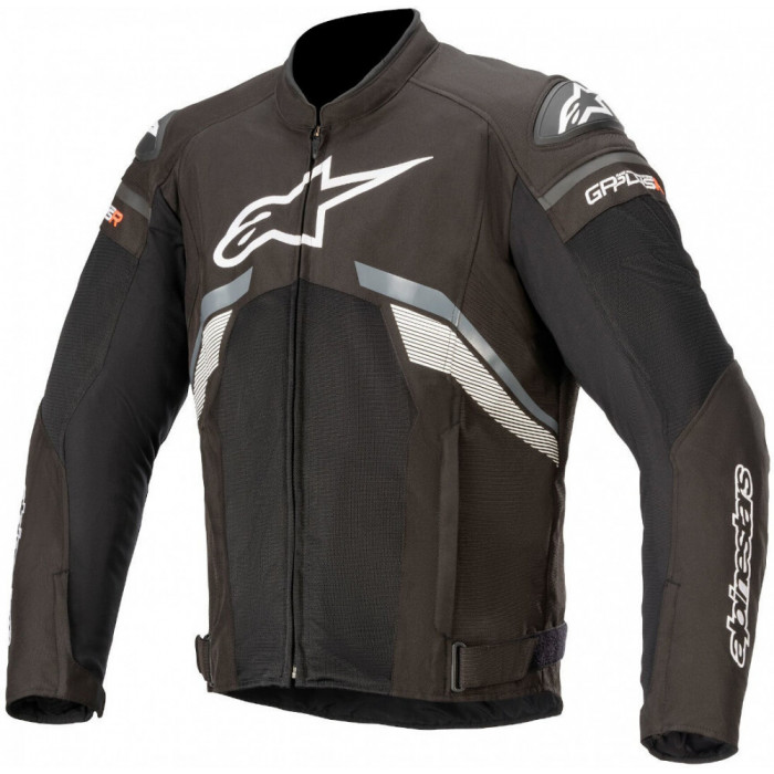Мотокуртка Alpinestars T-GP PLUS R V3 AIR JACKET, черно-камуфляжно-красный, размер 3XL