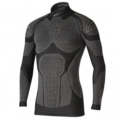Термокофта Alpinestars RIDE TECH TOP LS WINTER, черно-серый, размер XS/S