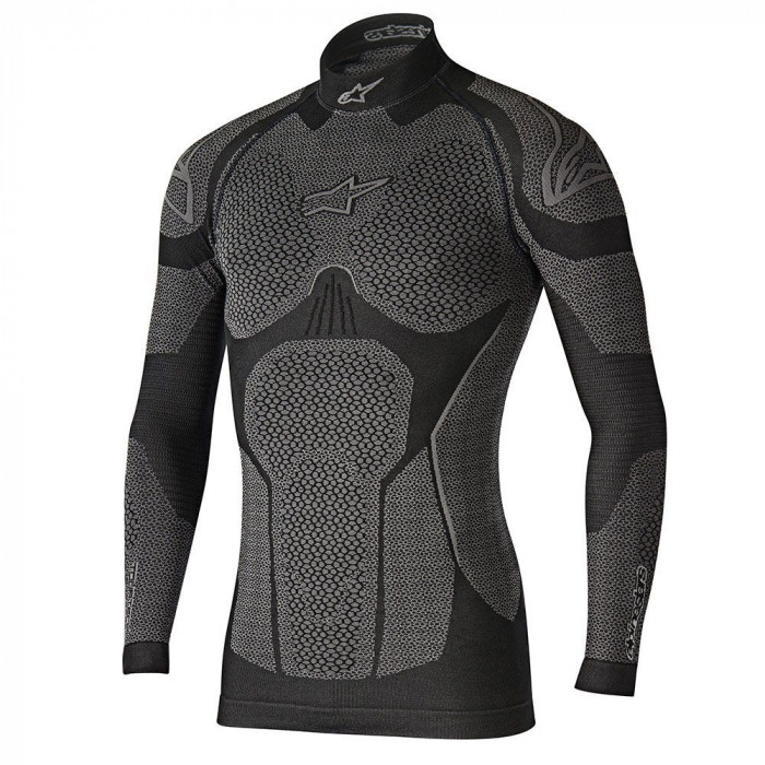 Термокофта Alpinestars RIDE TECH TOP LS WINTER, черно-серый, размер XS/S