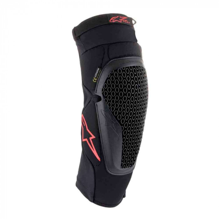 Защита колена Alpinestars BIONIC FLEX KNEE PROTECTOR, черно-красный, размер S/M