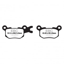Тормозные колодки EBC FA684R