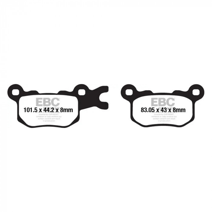 Тормозные колодки EBC FA684R