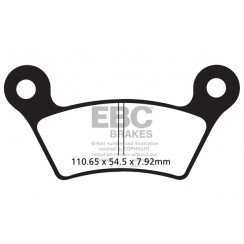 Тормозные колодки EBC FA473
