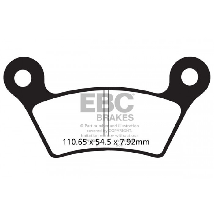Тормозные колодки EBC FA473