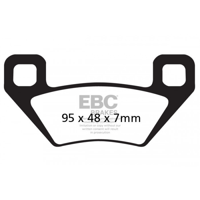 Тормозные колодки EBC FA395TT