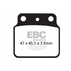 Тормозные колодки EBC FA137TT для Эндуро и кросса