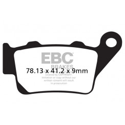 Тормозные колодки EBC FA208TT для Эндуро и кросса