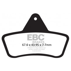 Тормозные колодки EBC FA271TT для Эндуро и кросса