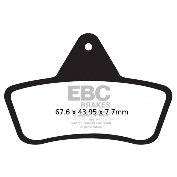 Тормозные колодки EBC FA271TT для Эндуро и кросса
