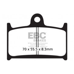 Тормозные колодки органические EBC FA236
