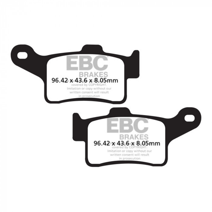 Тормозные колодки синтетические EBC FA631HH