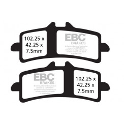 Тормозные колодки EBC FA447HH DOUBLE H Sintered