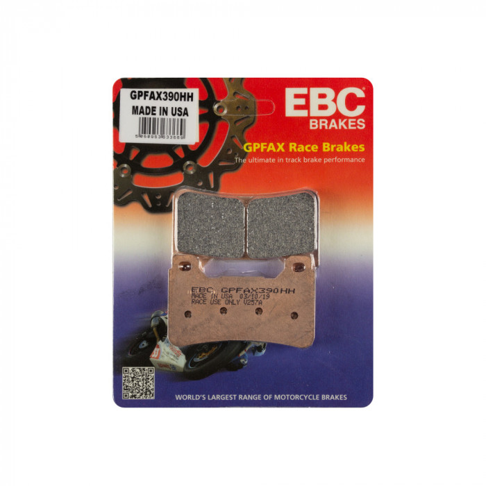 Тормозные колодки синтетические EBC GPFAX390HH